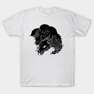 Asian Wave Dragon T-Shirt